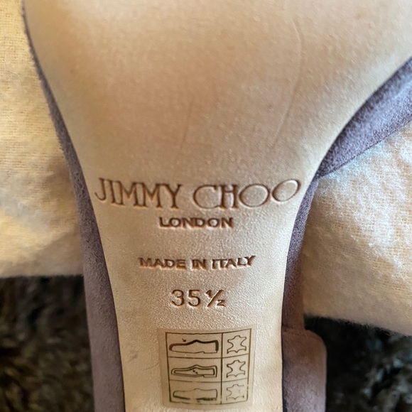 Jimmy Choo Grey Suede Pumps- LIKE NEW! - Picture 6 of 8